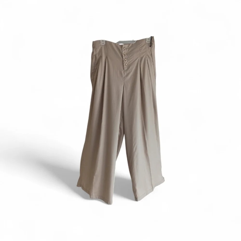 Banjara Beige Baggy Trouser Pants SZ M NWT